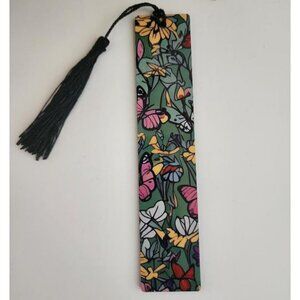 Butterfly Tassel Bookmark, Floral Bookmark, Butterfly Gift
